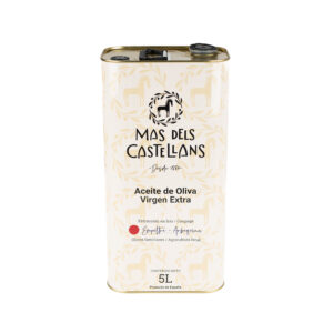 Aceite de oliva virgen extra Extracción en frío Mas dels Castellans Coupage Calaceite Aragón