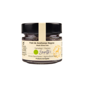 Paté negro de aceitunas EMPELTRE MAS DELS CASTELLANS Calaceite Aragón Bons Olis
