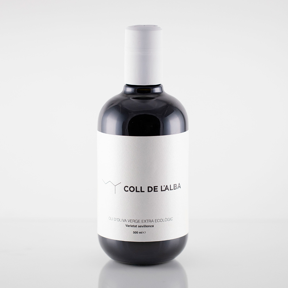 Aceite Oliva Virgen Extra Extracción en frío Ecológico Bot Coll de l'Alba SEVILLENCA El Perelló Tarragona