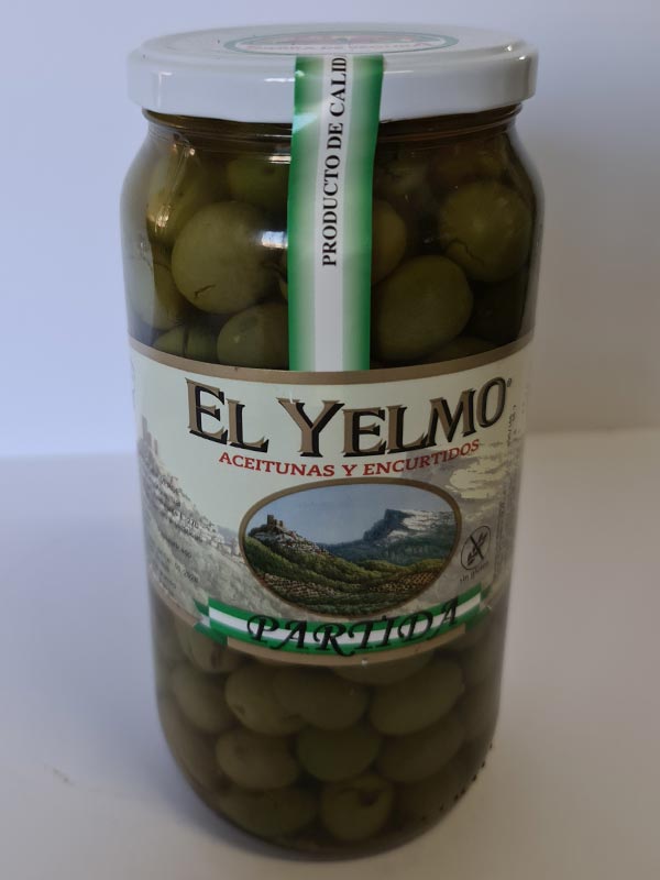 Aceitunas Hojiblanca Partidas 575g EL YELMO Jaén Andalucía Bons Olis