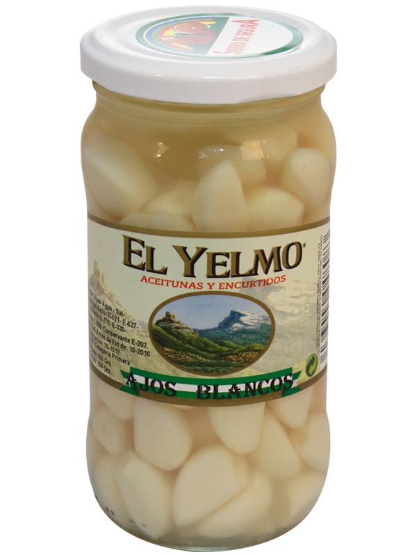 Ajos Blancos 200g EL YELMO Puerta de Segura Bons Olis Andalucía