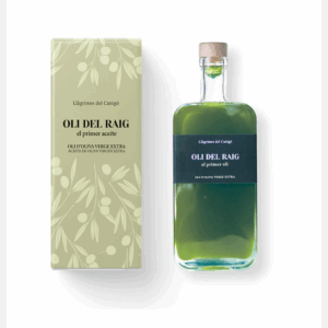 Aceite de Oliva Virgen Extra Extracción en frío CANIGOOIL cosecha temprana Cataluña Argudell