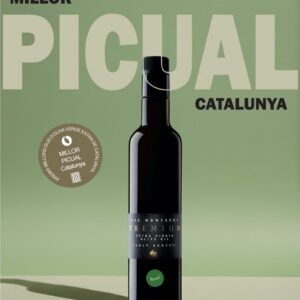 Aceite de Oliva Virgen Extra Cosecha temprana Ecológico Extracción en frío Picual Mas Montseny Tarragona