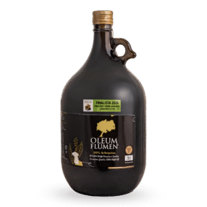 Aceite de Oliva Virgen Extra Cosecha Temprana Extracción en frío Oleum Flumen vidrio 3L Arbequina L'Albi Garrigues
