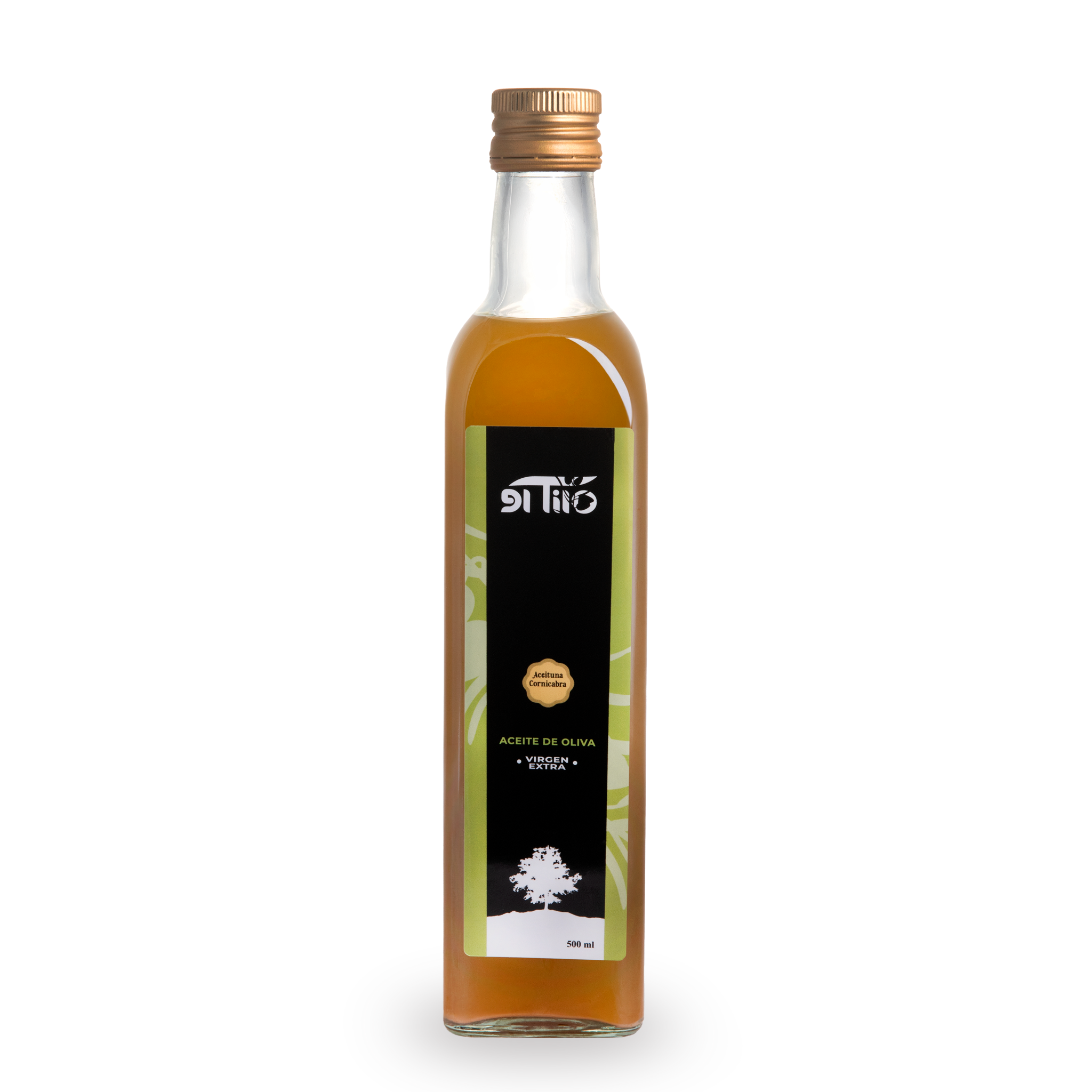 Aceite de Oliva Cornicabra Virgen Extra Sin Filtrar EL TILO Castañar de Ibor Cáceres Extremadura