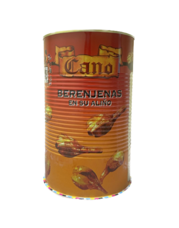 Aubergines assaisonnées CANO Conservas Tomelloso Bons Olis