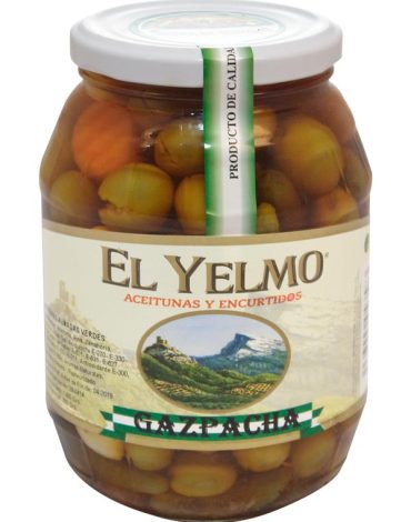 Aceitunas Gazpachas EL YELMO 550g Jaén Andalucía Bons Olis