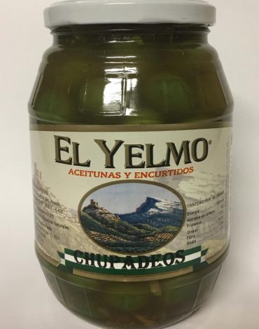 Aceitunas/Olivas Chupadeos 550g EL YELMO Puerta de Segura Bons Olis