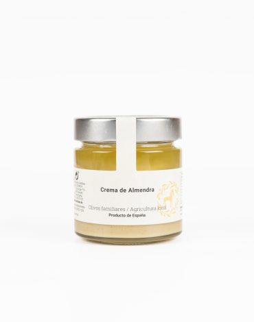 Crema de almendra MAS DELS CASTELLANS gourmet Calaceite Aragón